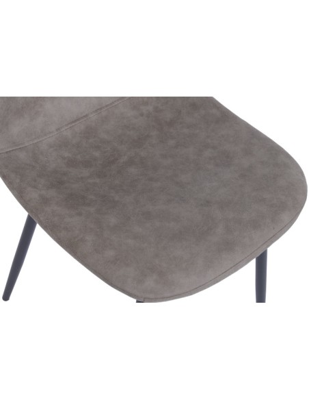 Silla de Hierro en Marrón