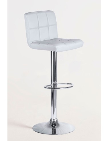 Taburete Loft Pie Plata