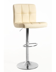 Taburete Loft Pie Plata 2