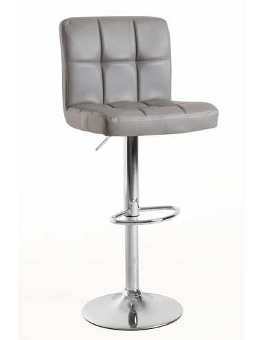 Taburete Loft Pie Plata