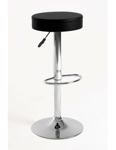 Taburete Mura de Pie Plata