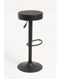 Taburete Mura de Pie Negro