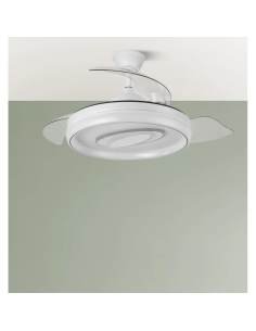 Ventilador DC Maracana 52W Blanco 2