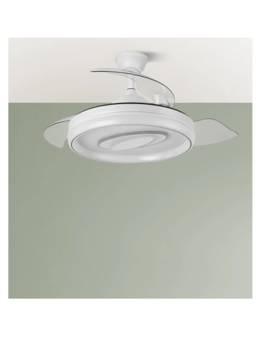 Ventilador DC Maracana 57W Blanco