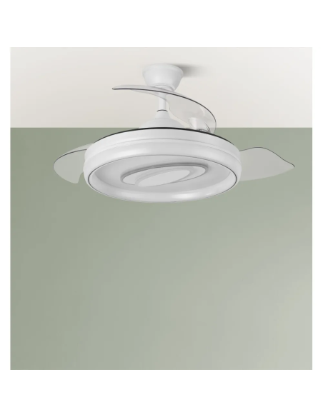 Ventilador DC Maracana 57W Blanco