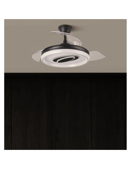 Ventilador DC Maracana 57W Negro