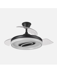 Ventilador DC Maracana 57W Negro