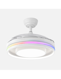 Ventilador DC Pitufo 57W Blanco 2