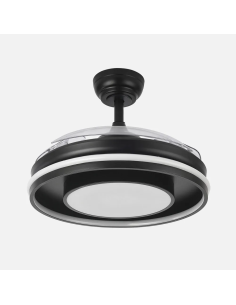 Ventilador DC Pitufo 57W Negro 2