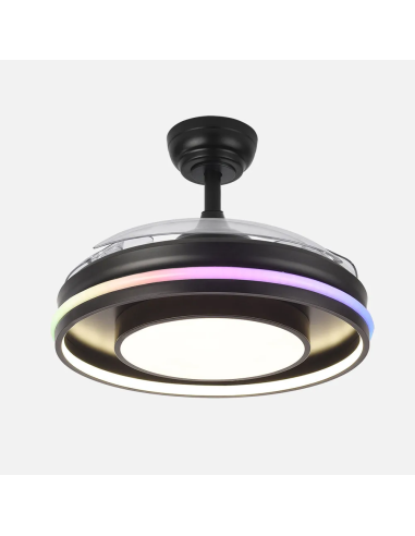 Ventilador DC Pitufo 57W Negro