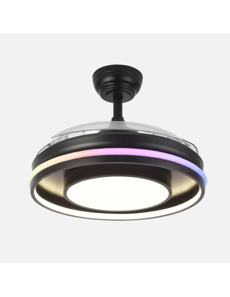 Ventilador DC Pitufo 57W Negro