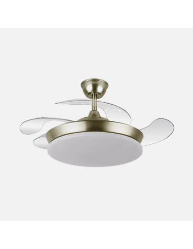 Ventilador DC Tridente Mini 59W Cuero