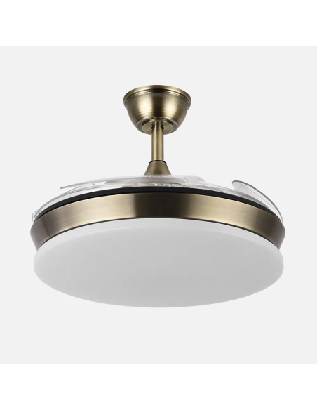 Ventilador DC Tridente Mini 59W Cuero