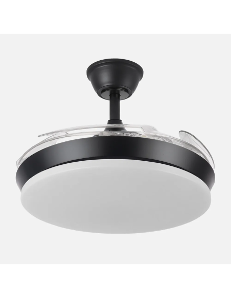 Ventilador DC Tridente Mini 59W Negro