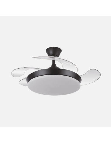 Ventilador DC Tridente Mini 59W Negro