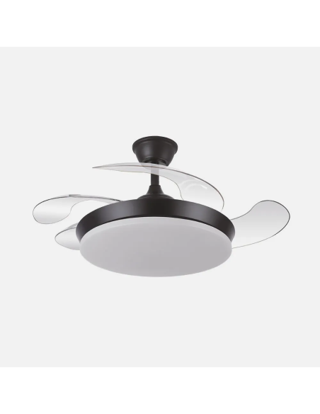 Ventilador DC Tridente Mini 59W Negro