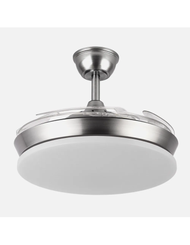 Ventilador DC Tridente Mini 59W Níquel