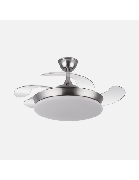 Ventilador DC Tridente Mini 59W Níquel