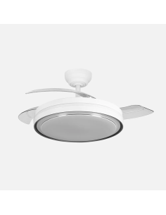 Ventilador DC Siux 60W Blanco