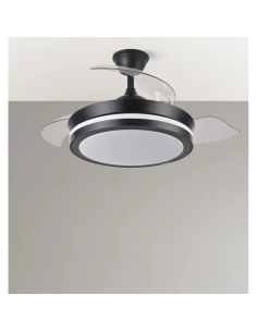 Ventilador DC Esparta Mini 59W Negro