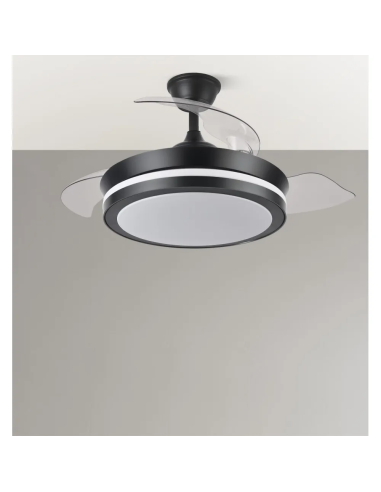 Ventilador DC Esparta Mini 59W Negro