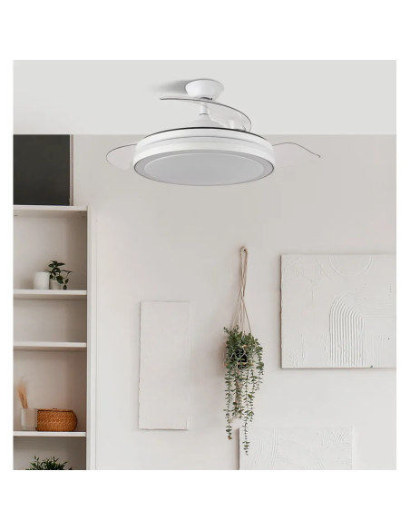 Ventilador DC Esparta Mini 59W Blanco