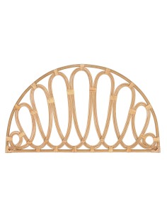 Cabecero de Cama Bambú Ratán Natural