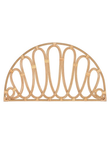 Cabecero de Cama Bambú Ratán Natural