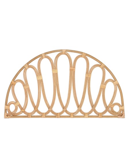 Cabecero de Cama Bambú Ratán Natural