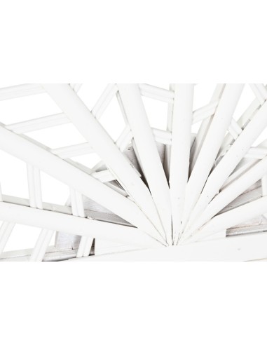 Cabecero de Cama Bambú Blanco