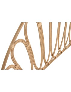 Cabecero de Cama Bambú Ratán Natural 2