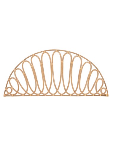 Cabecero de Cama Bambú Ratán Natural