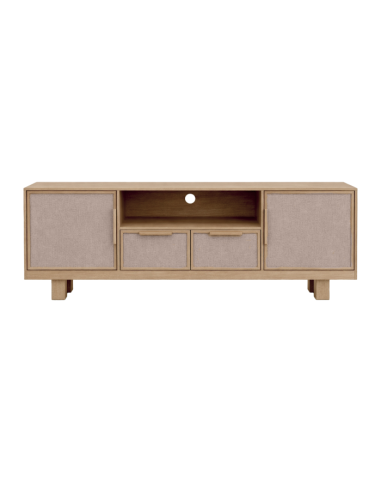 Mueble TV de Mango y Ratán