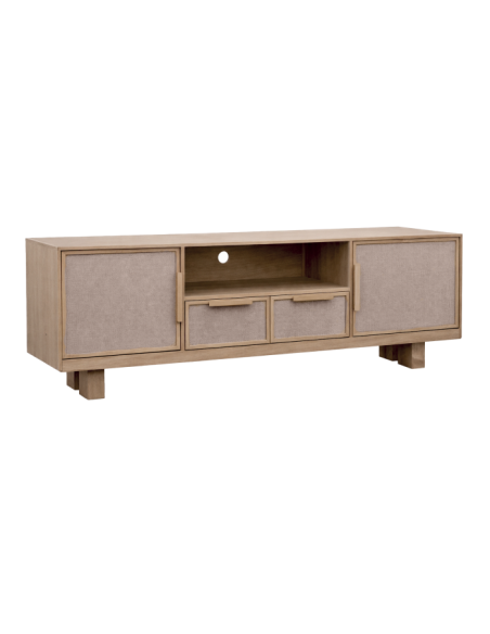 Mueble TV de Mango y Ratán