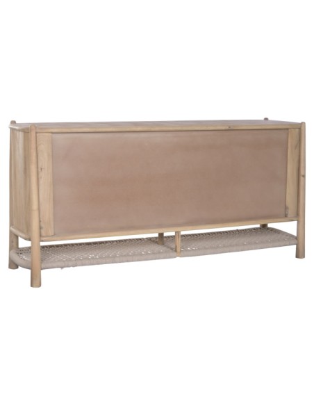 Mueble Aparador de Acacia y Cuerda