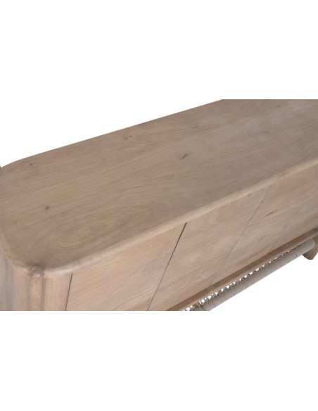 Mueble Aparador de Acacia y Cuerda