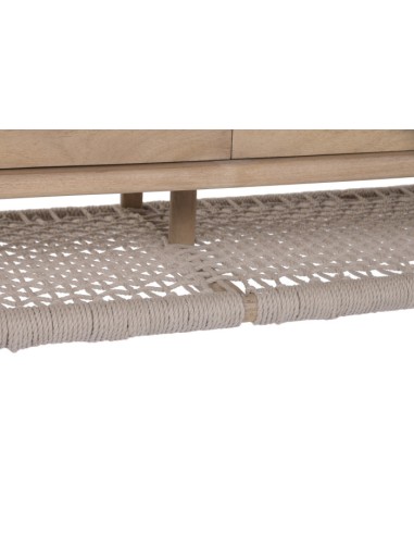 Mueble Aparador de Acacia y Cuerda