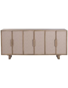Mueble Aparador de Mango y Ratán