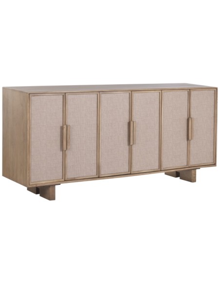 Mueble Aparador de Mango y Ratán
