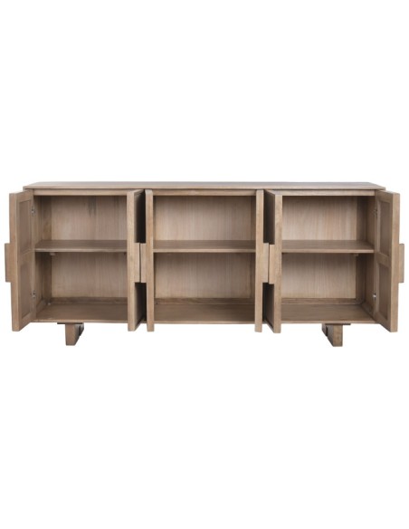 Mueble Aparador de Mango y Ratán