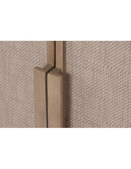 Mueble Aparador de Mango y Ratán