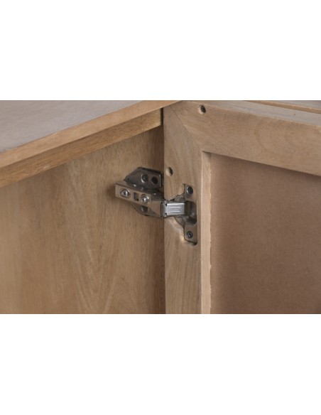 Mueble Aparador de Mango y Ratán