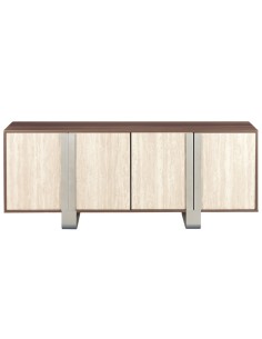 Mueble Aparador de MDF y Metal