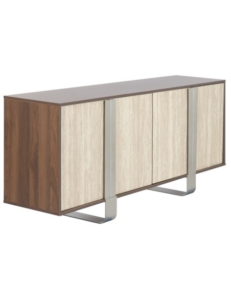 Mueble Aparador de MDF y Metal