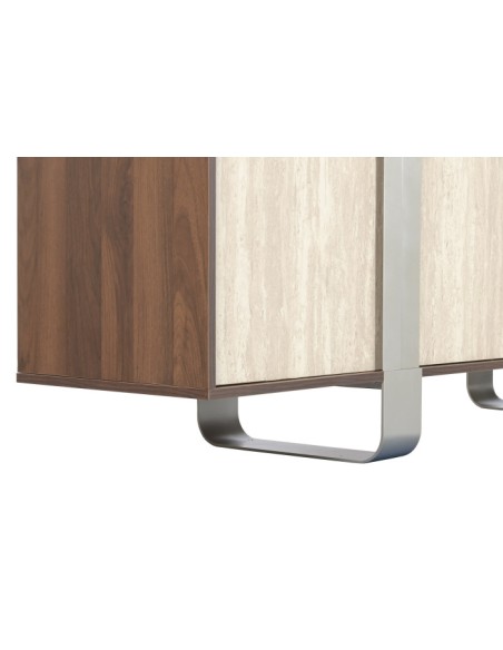 Mueble Aparador de MDF y Metal