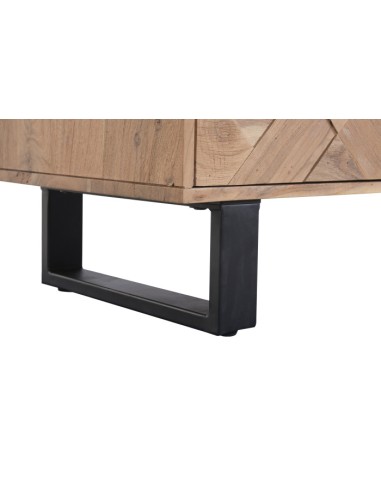 Mueble Aparador de Acacia y Metal