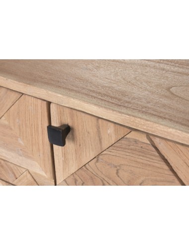 Mueble Aparador de Acacia y Metal