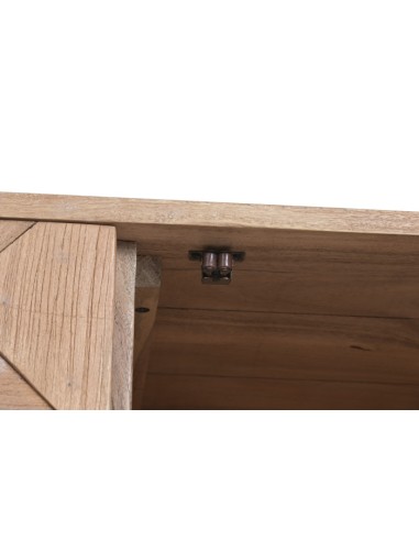 Mueble Aparador de Acacia y Metal