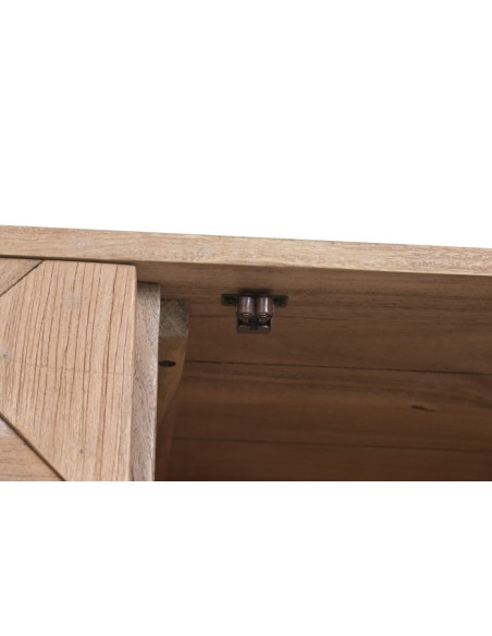 Mueble Aparador de Acacia y Metal