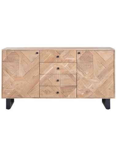 Mueble Aparador de Acacia y Metal